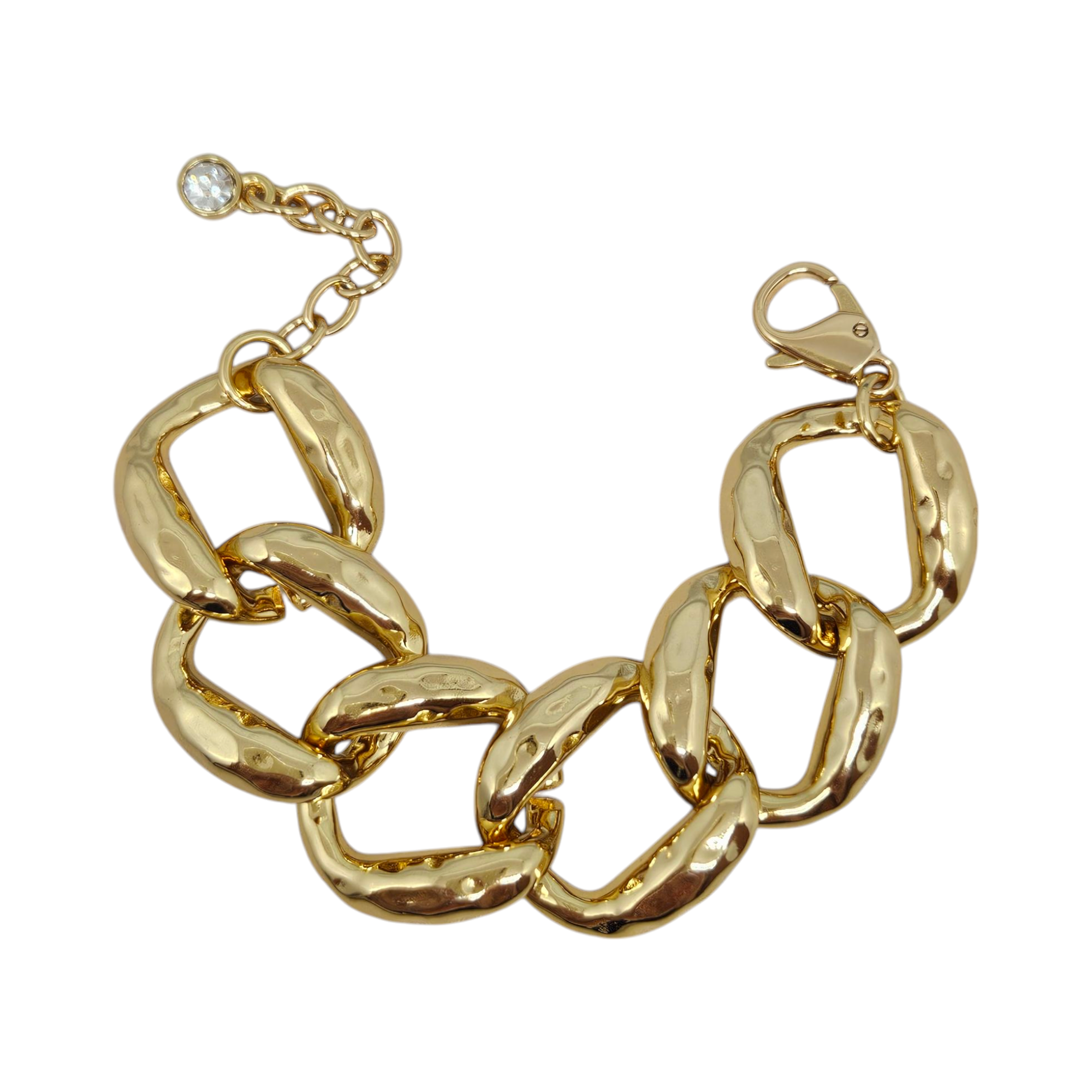 Pulseira Elos Orgânicos G - Dourada