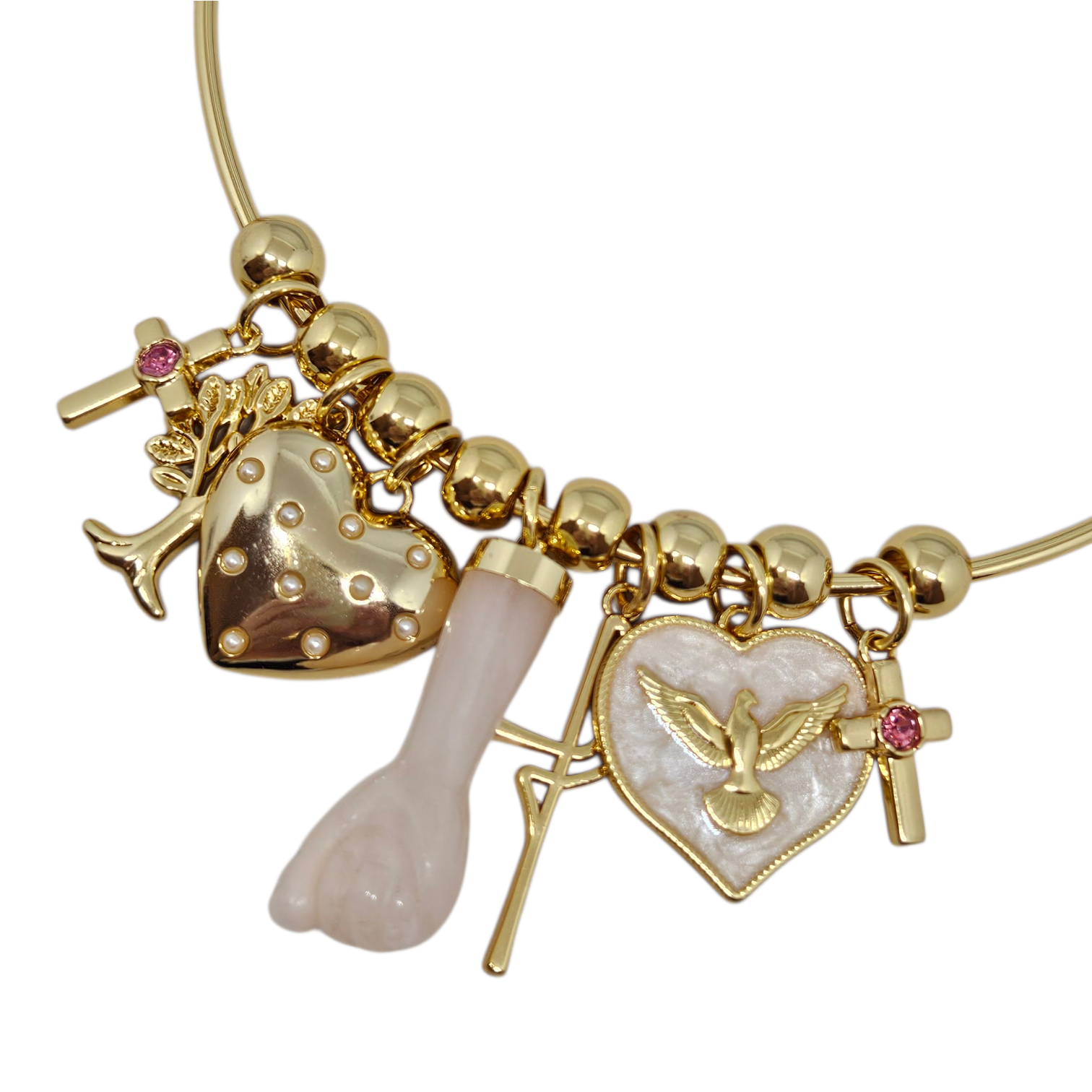 Aro Figa Rosa Dourado