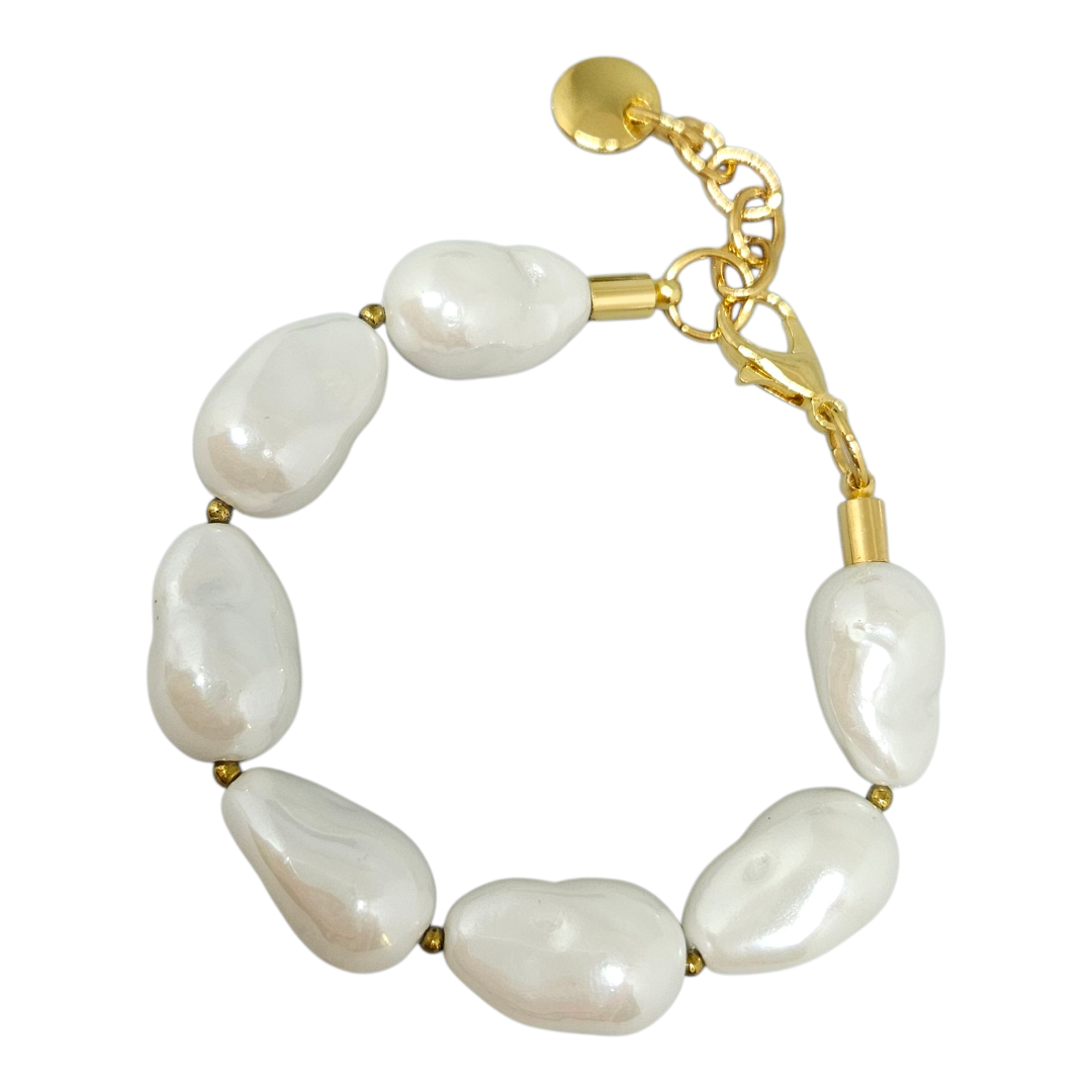 Pulseira Pérola Shell