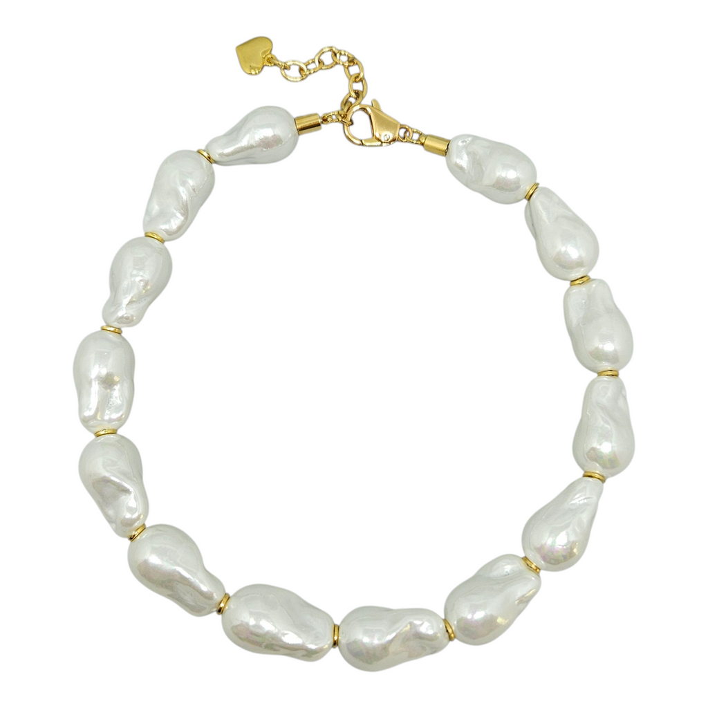 Colar Pérola Shell Orgânica