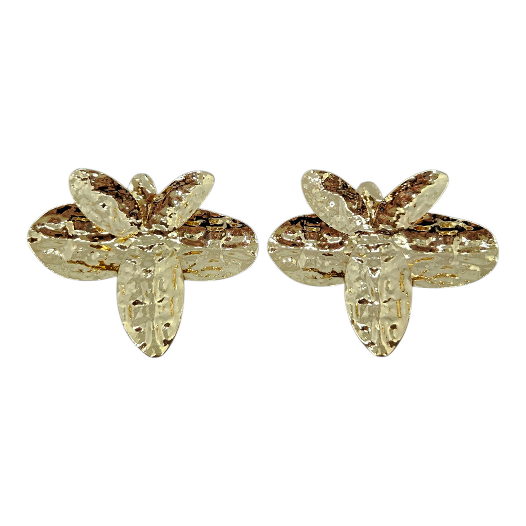 Brinco Orquídea Dourado