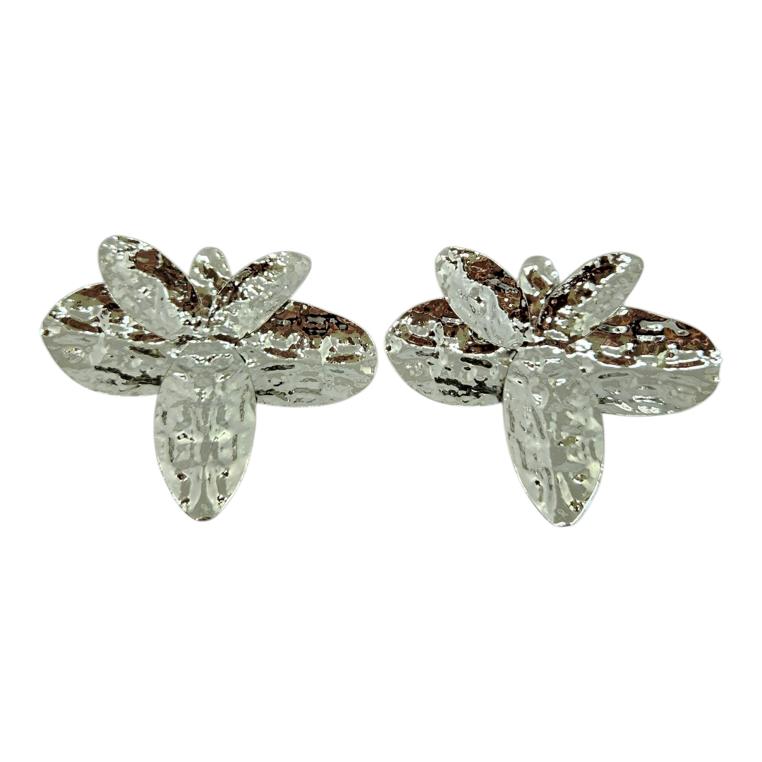 Brinco Orquídea Prata