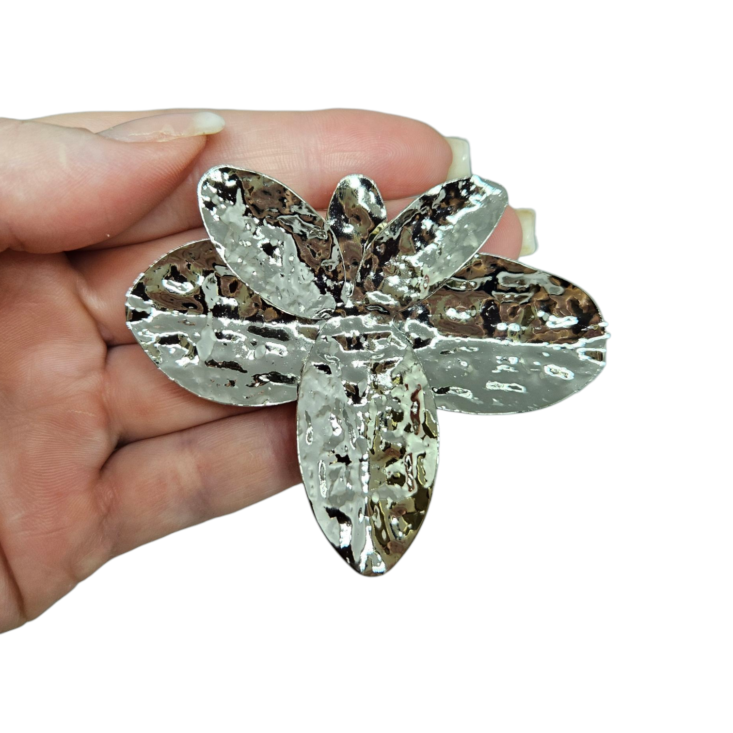 Brinco Orquídea Prata