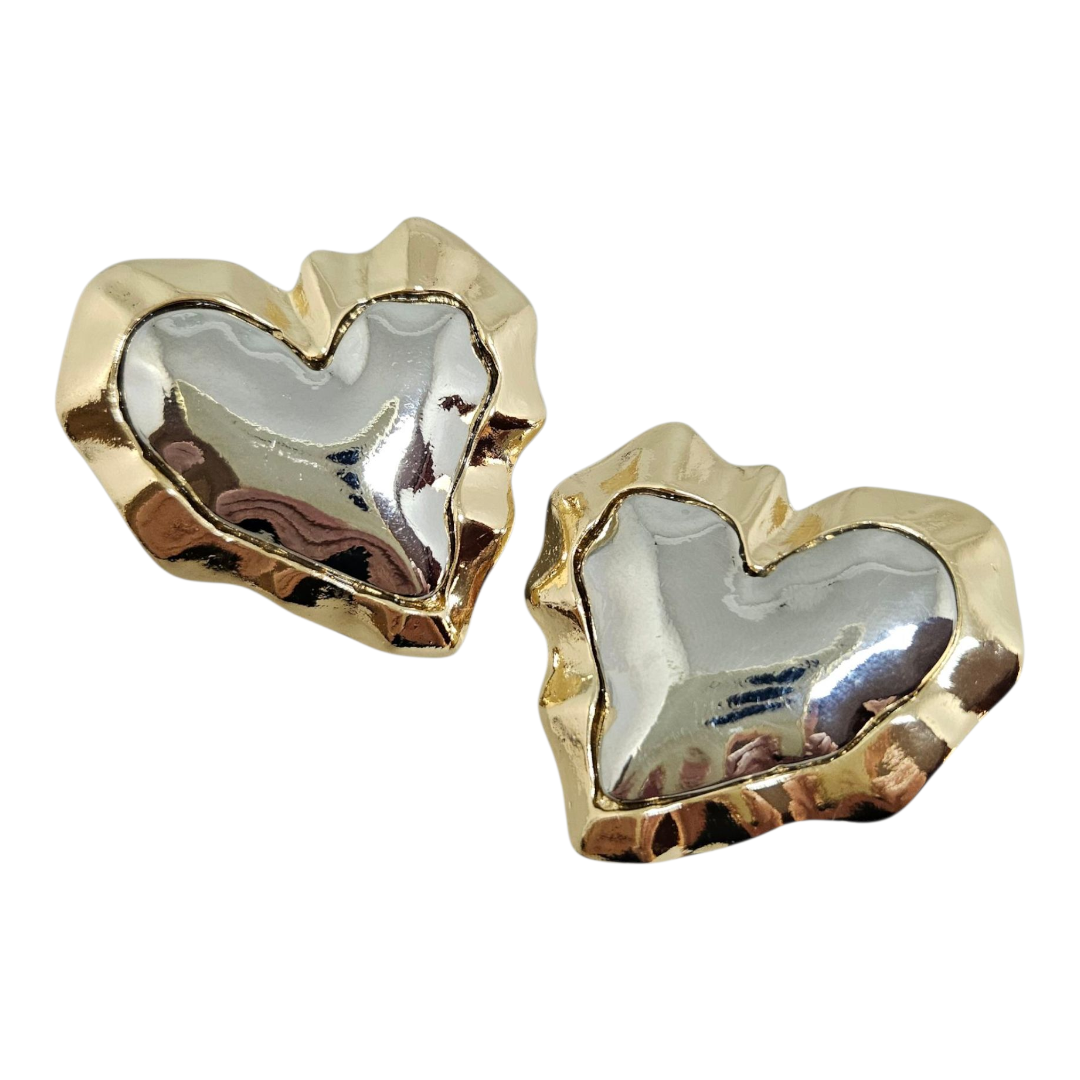 Brinco Coração Mix de Banhos