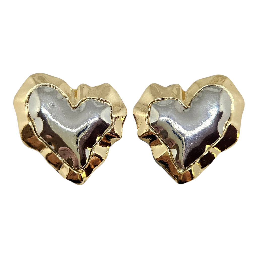 Brinco Coração Mix de Banhos