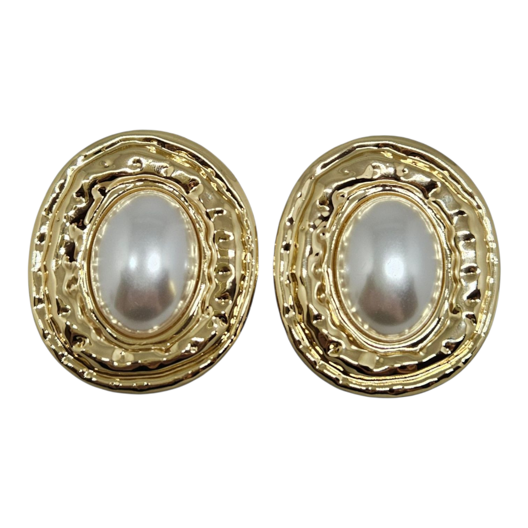 Brinco Oval Pérola