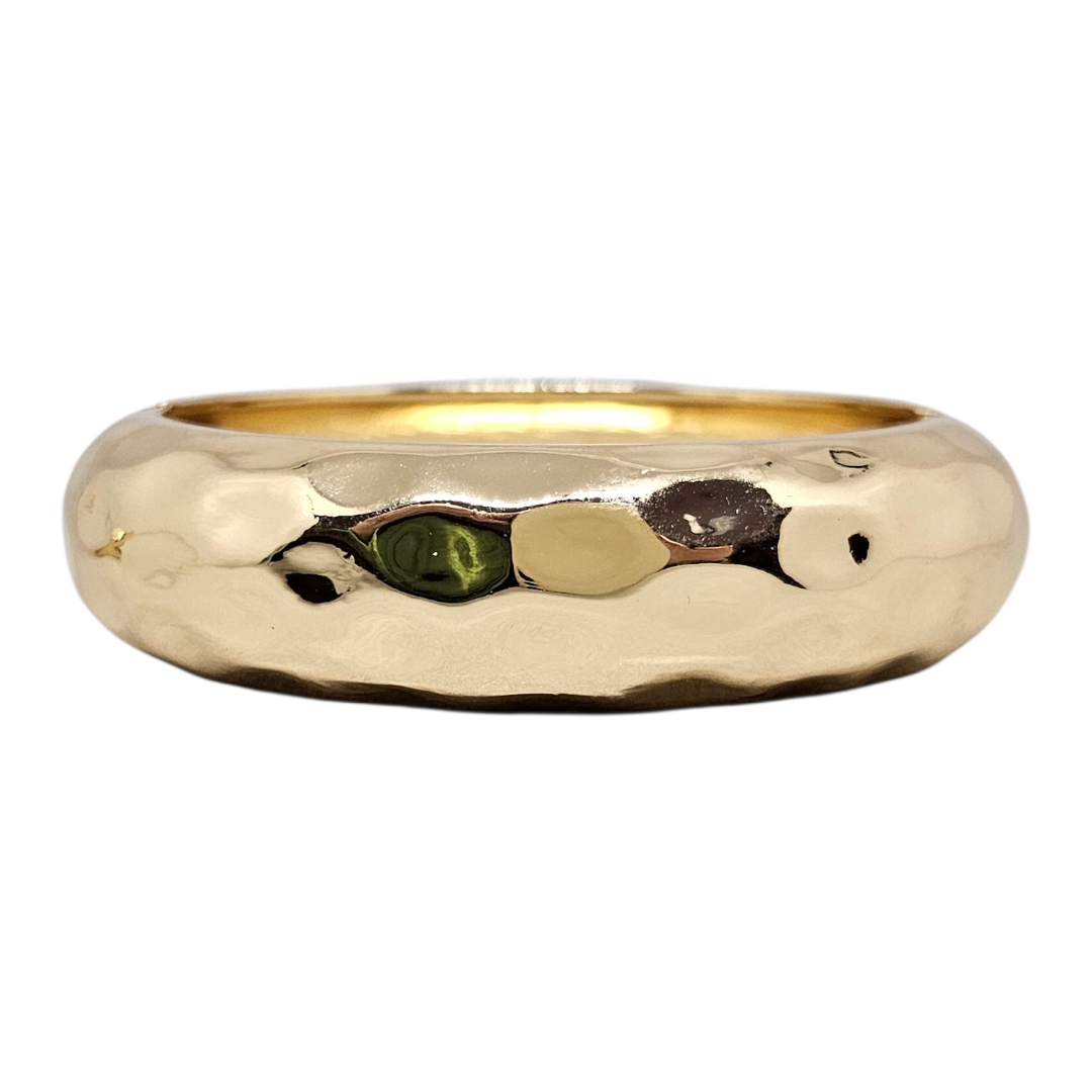 Bracelete Martelado Dourado M