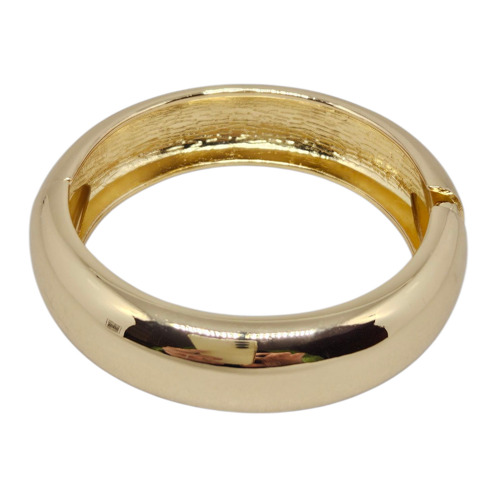 Bracelete Dourado Liso M