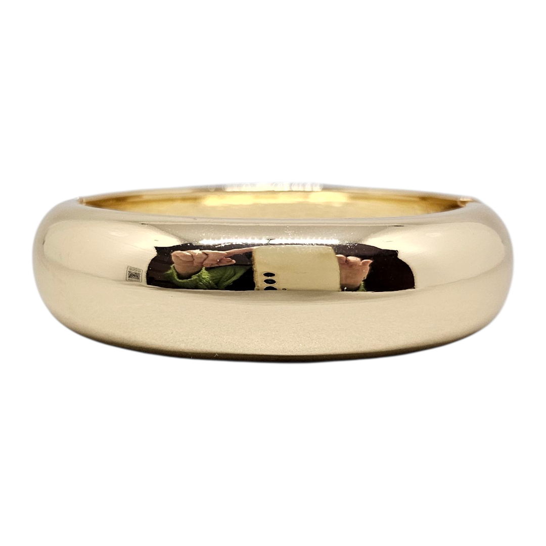 Bracelete Dourado Liso M