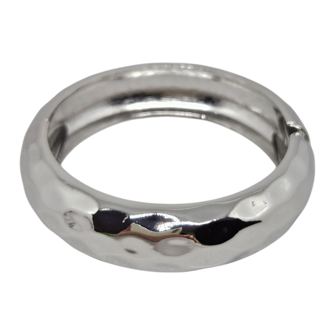 Bracelete Martelado Prata M