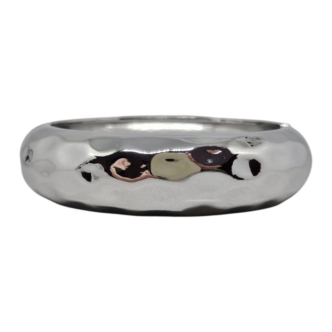 Bracelete Martelado Prata M