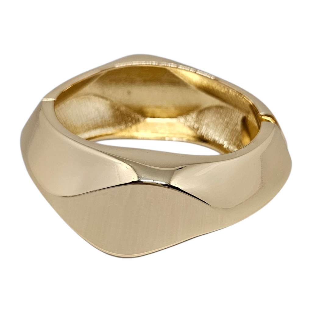 Bracelete Orgânico Dourado