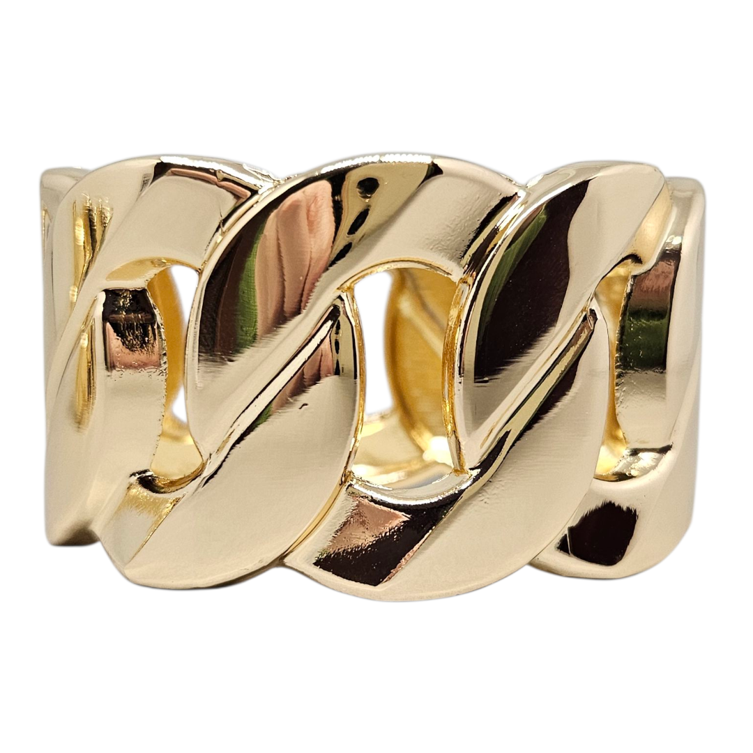 Bracelete Corrente Dourado G