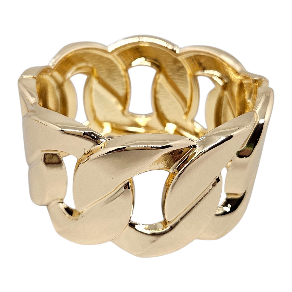 Bracelete Corrente Dourado G