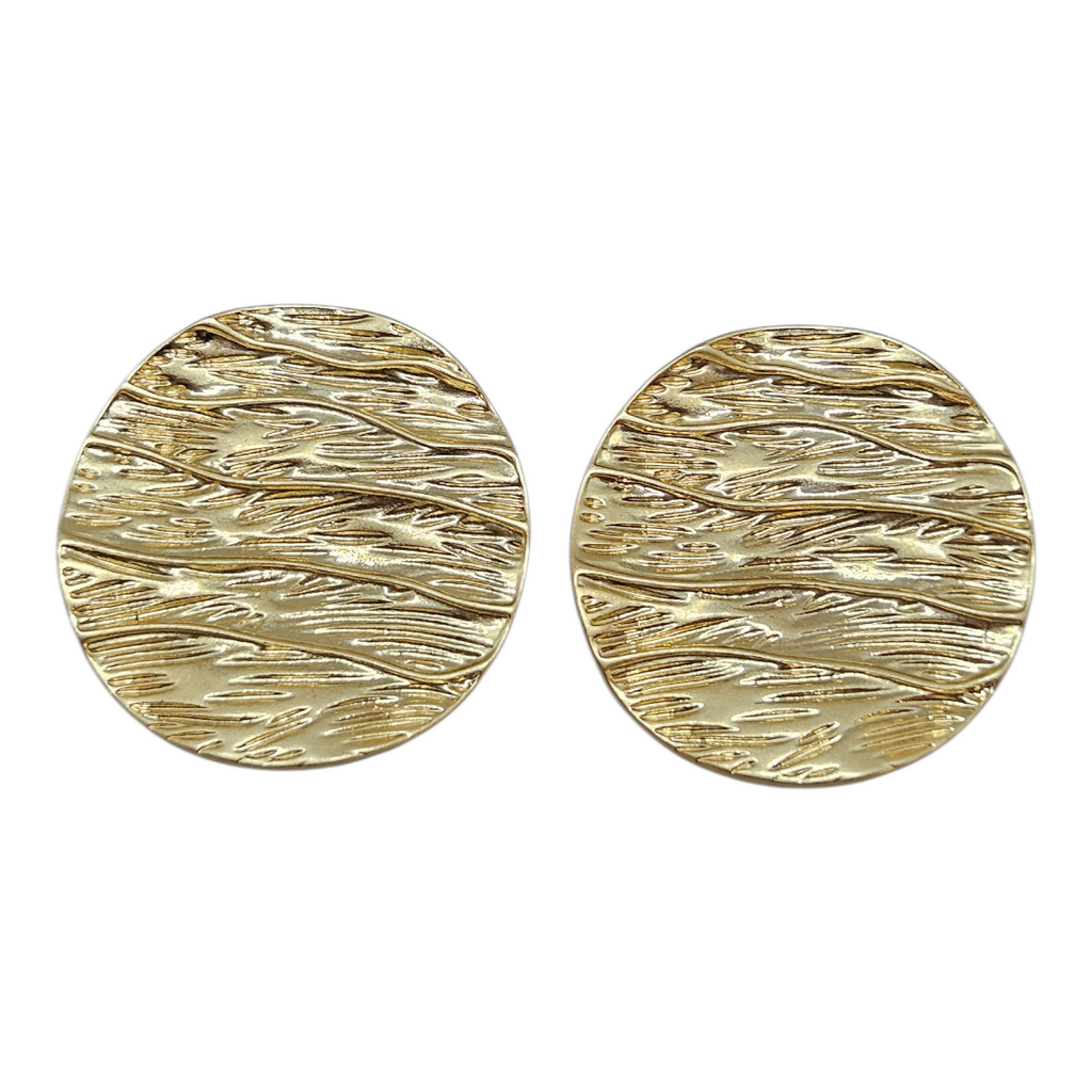 Brinco Texturas Dourado