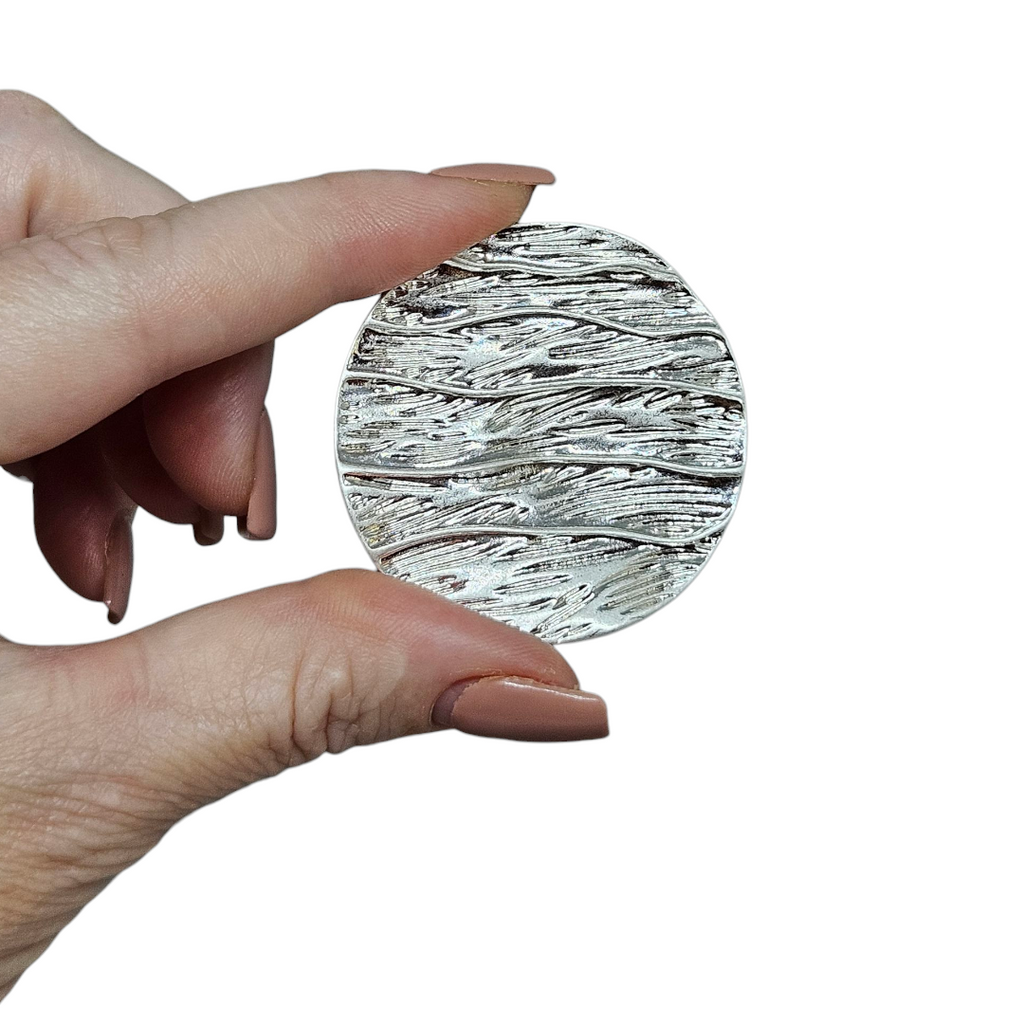 Brinco Texturas Prata