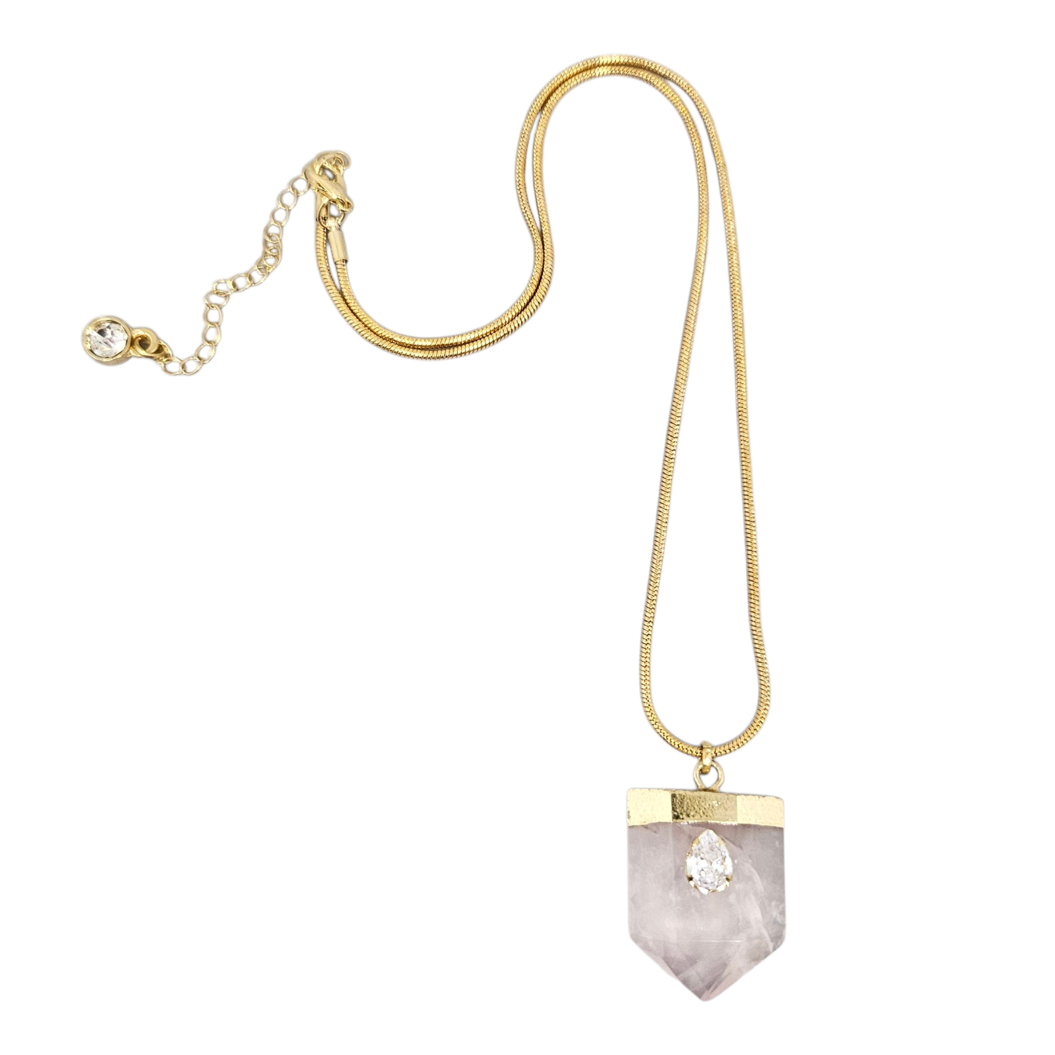 Mix Quartzo Rosa - 3 colares