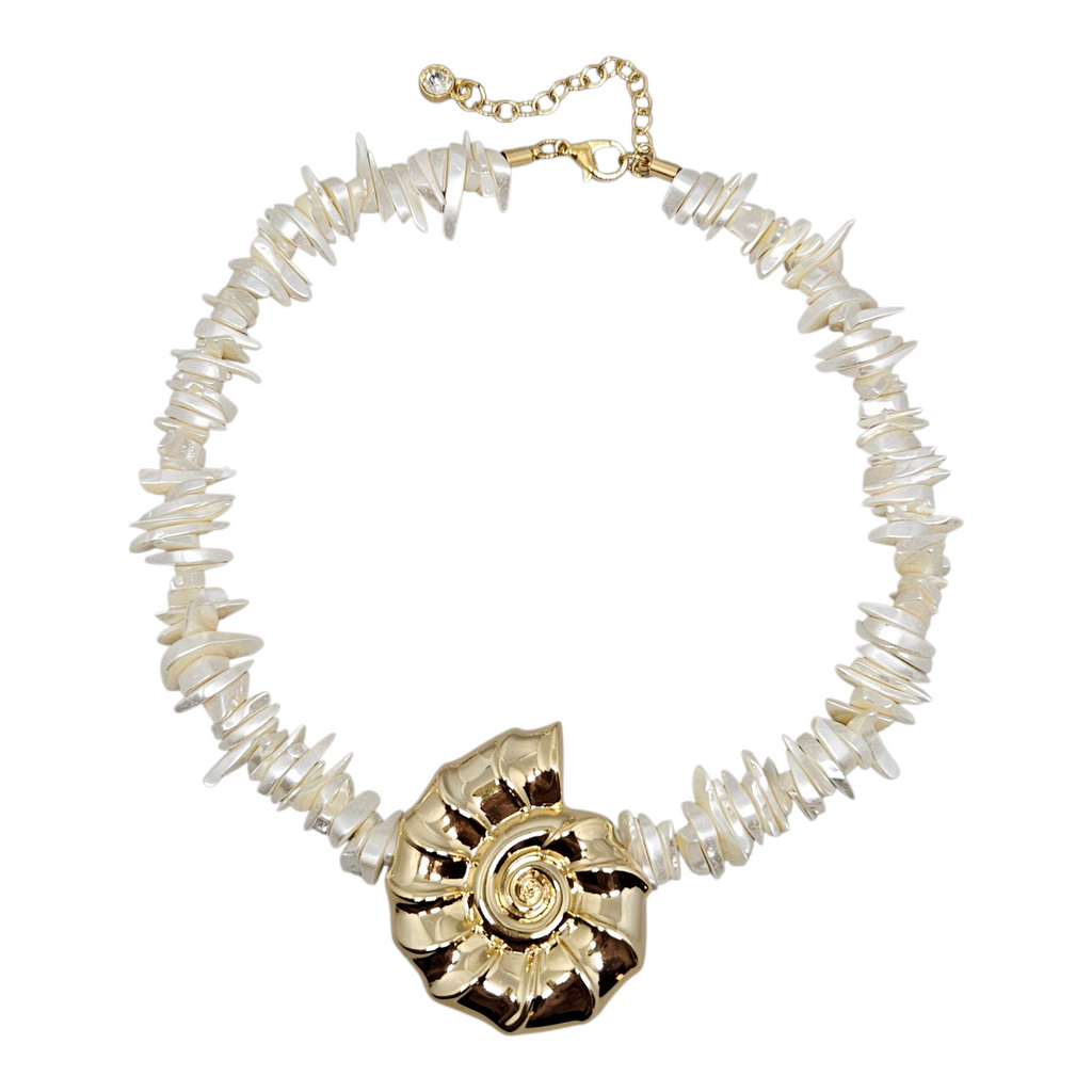 Colar Cascalho Caracol