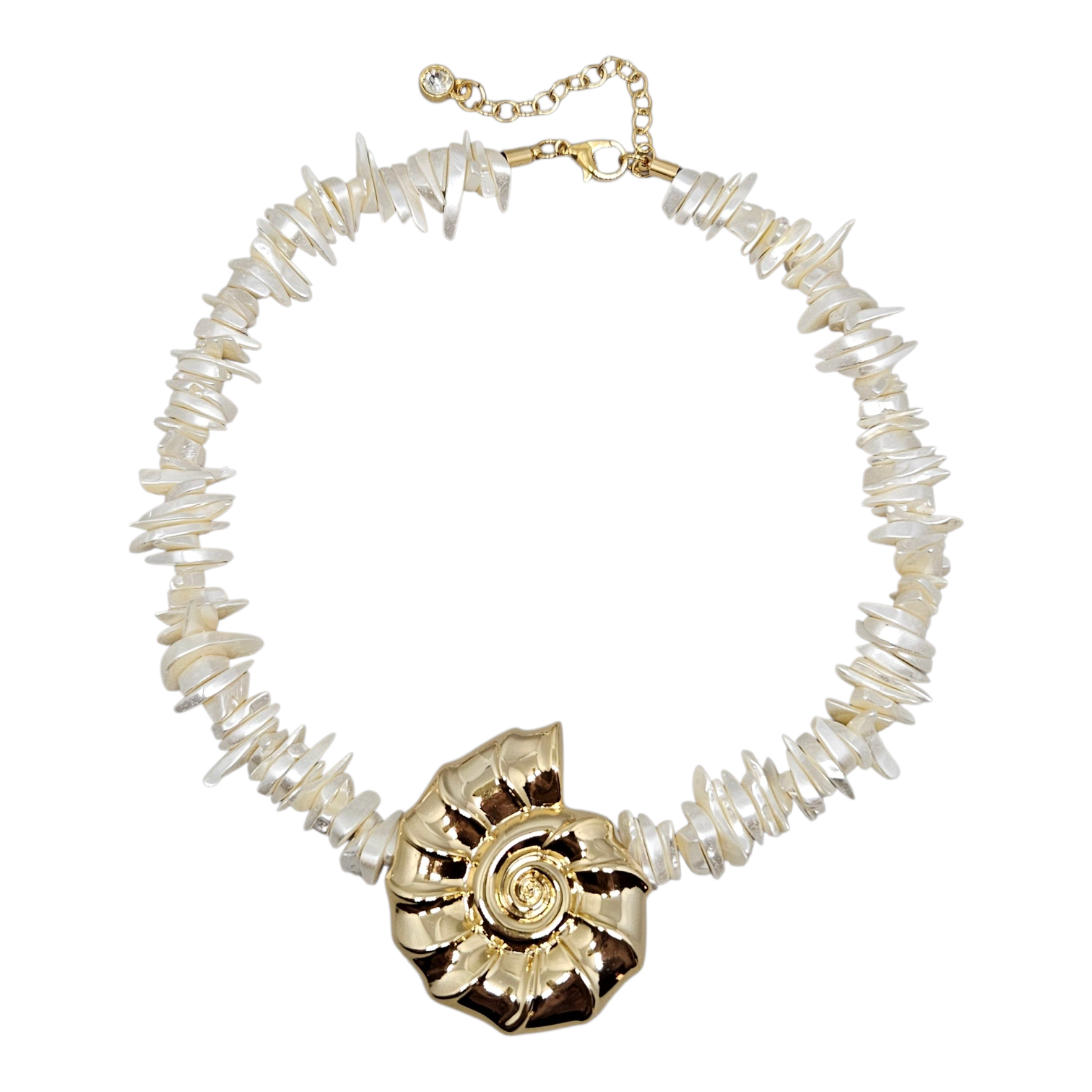 Colar Cascalho Caracol