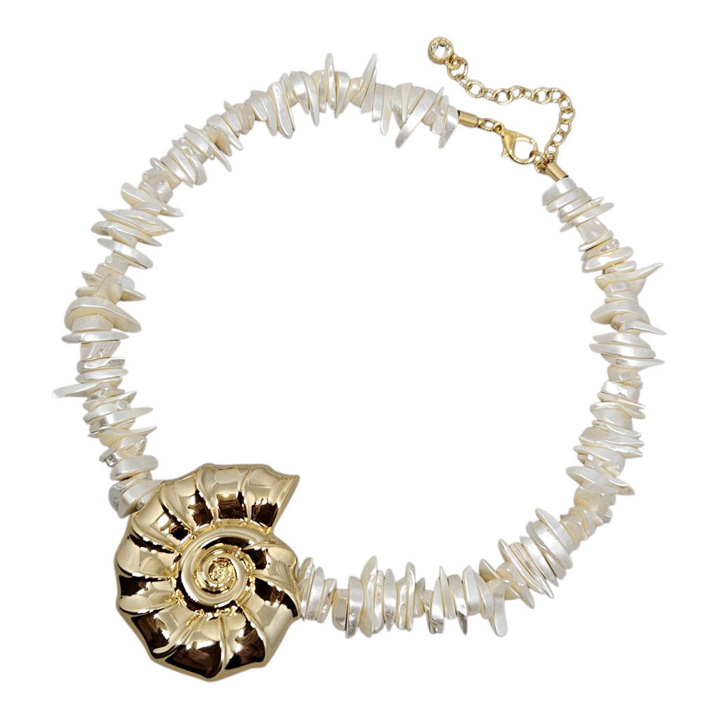 Colar Cascalho Caracol