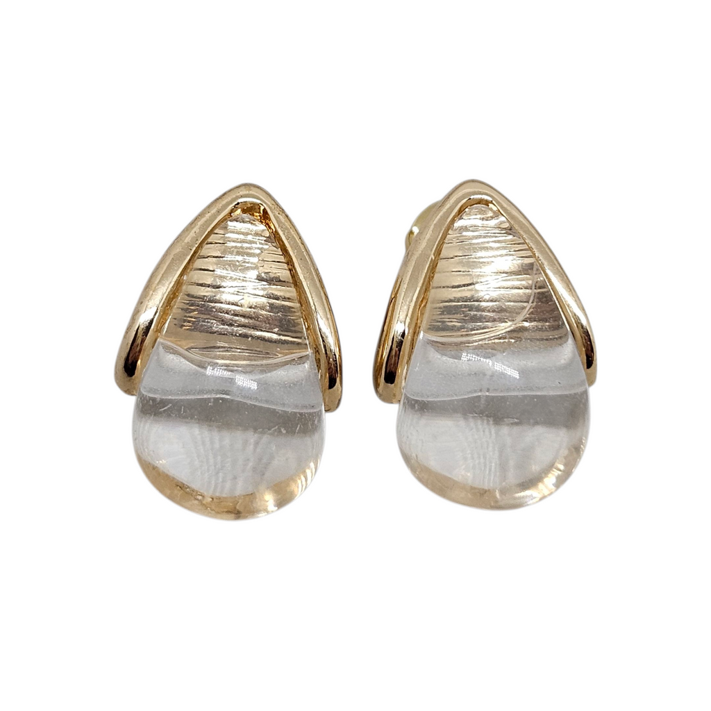 Brinco Gotinha Transparente