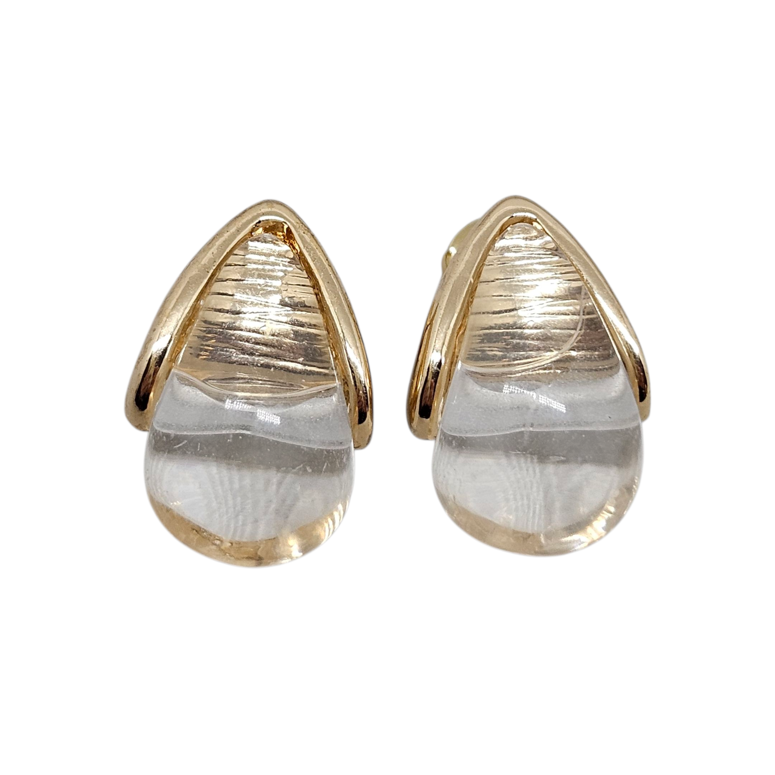 Brinco Gotinha Transparente