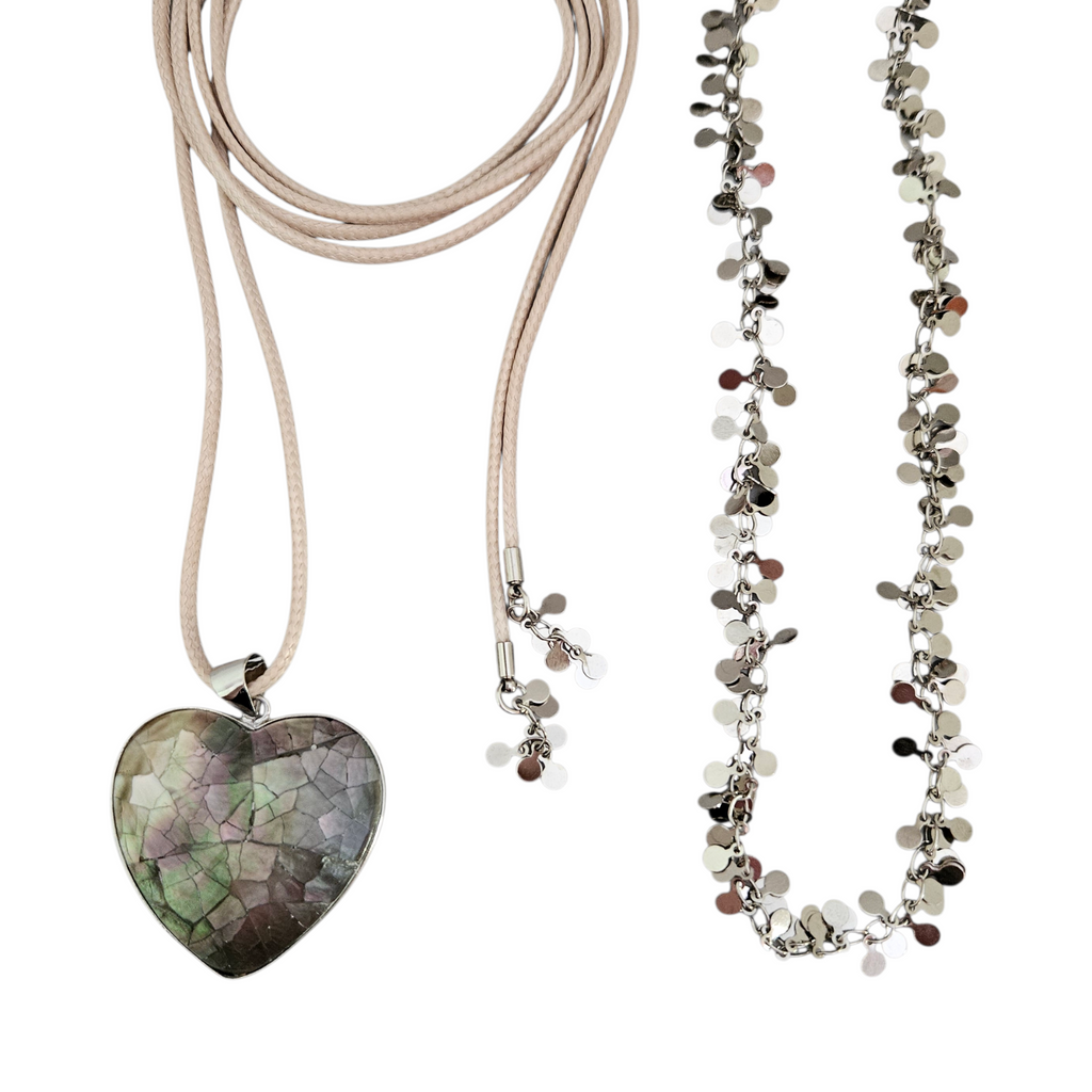 Mix Coração Madrepérola Negra