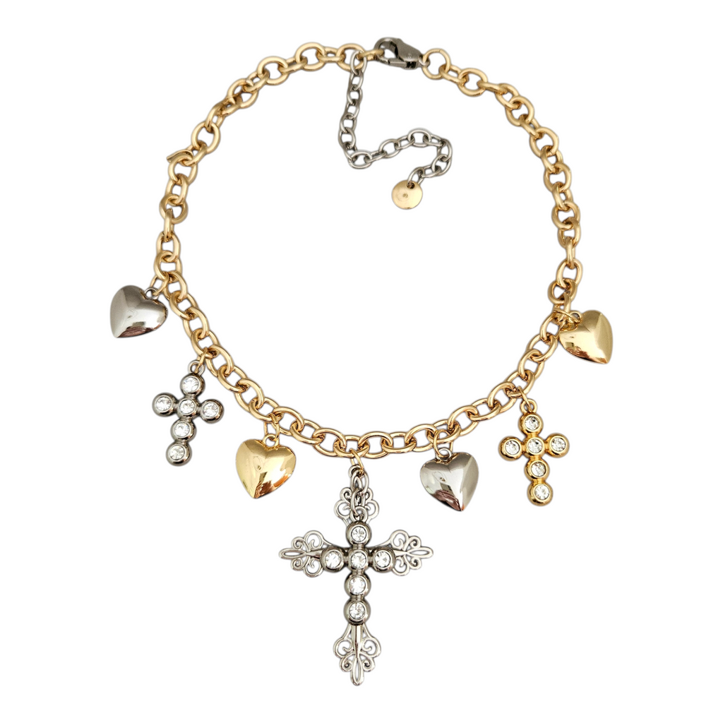 Colar Cruz Mix de Banhos