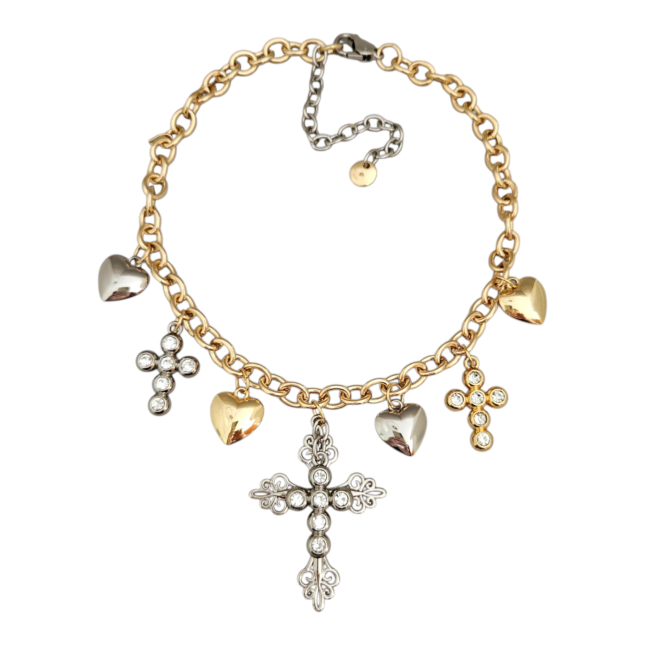 Colar Cruz Mix de Banhos