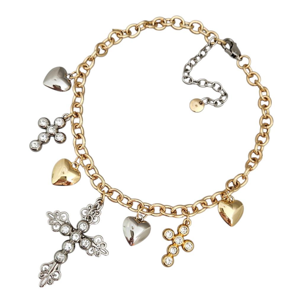 Colar Cruz Mix de Banhos