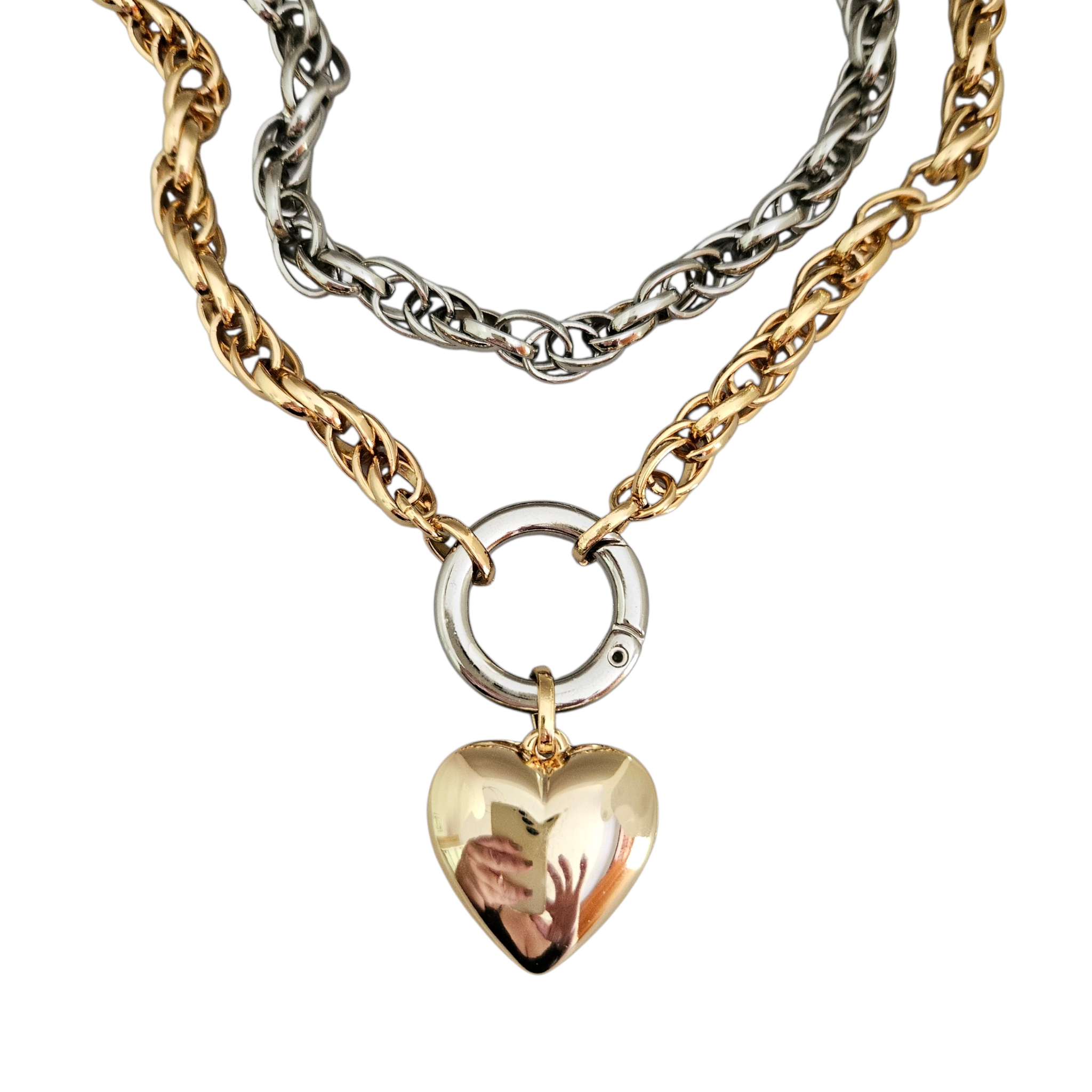 Mix Banhos Coração Dourado