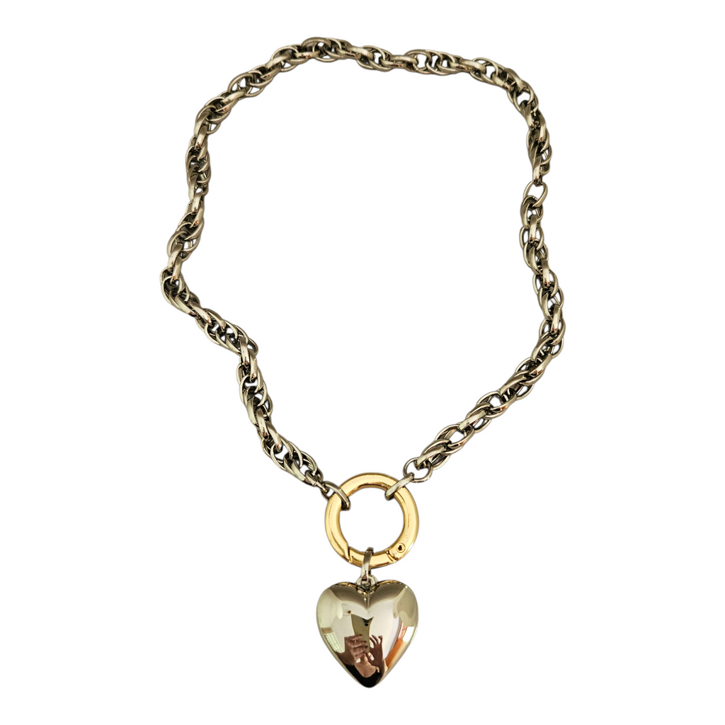 Mix Banhos Coração Prata