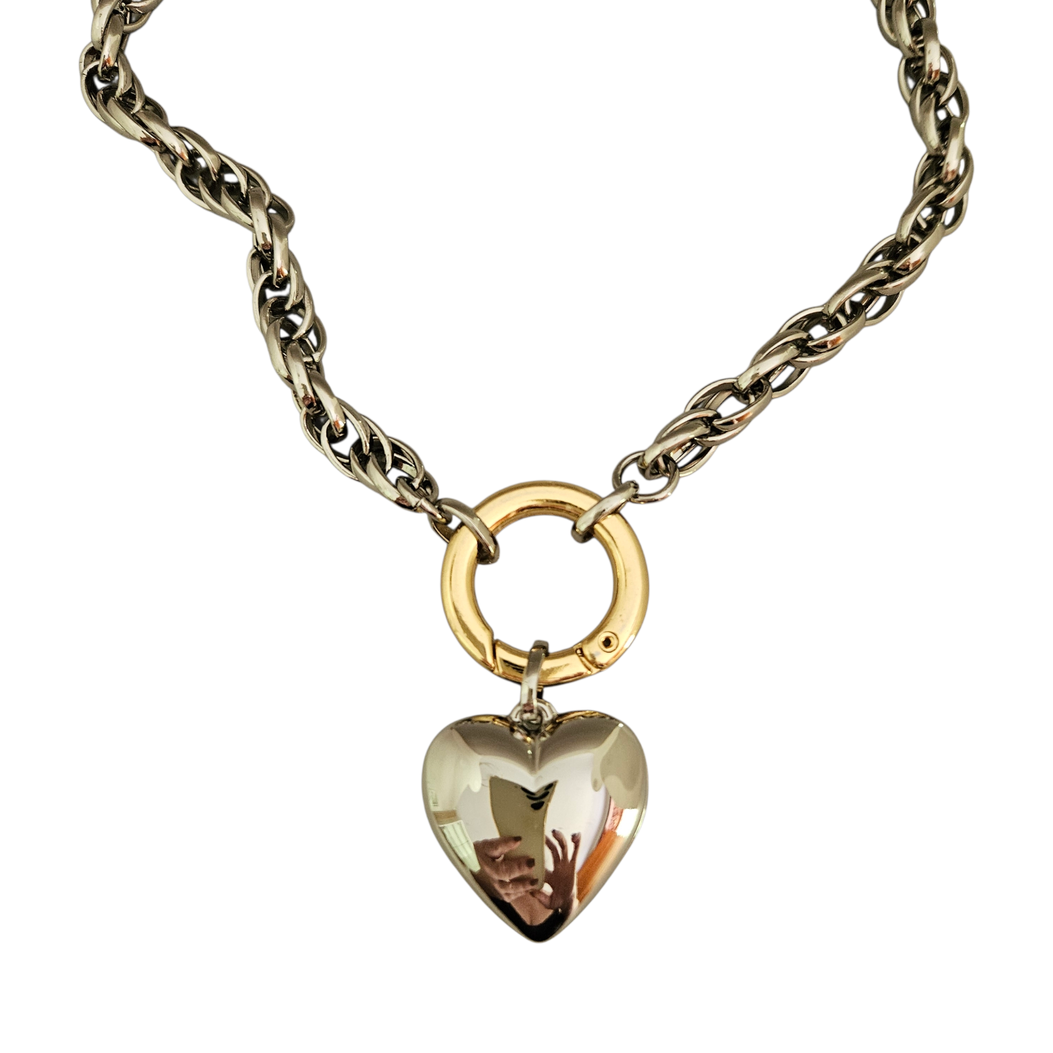 Mix Banhos Coração Prata