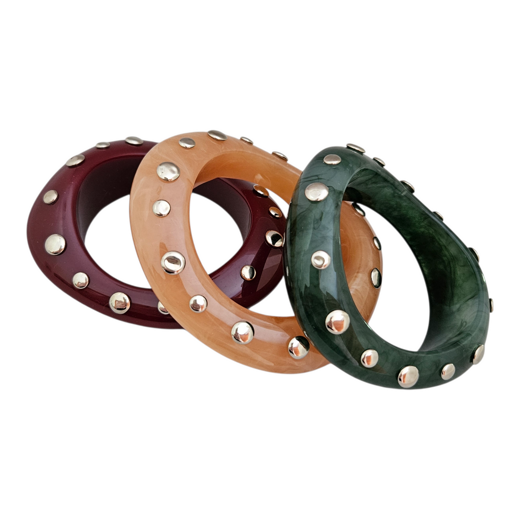 Bracelete Tachas Cores