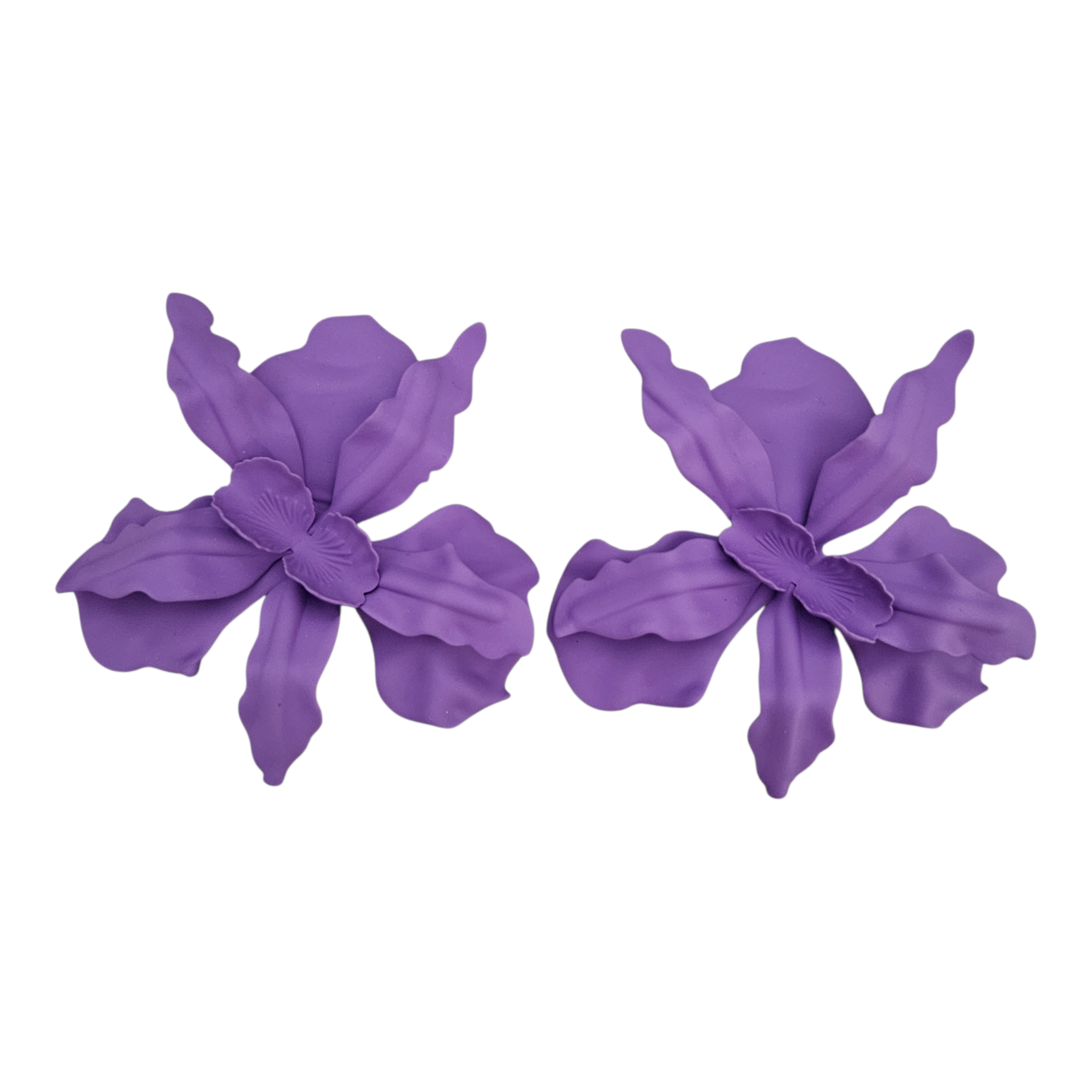 Brinco Orquídea Roxa