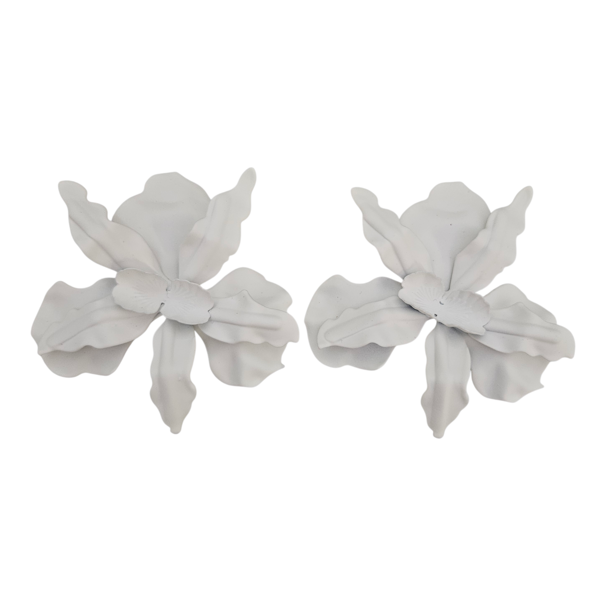 Brinco Orquídea Branca