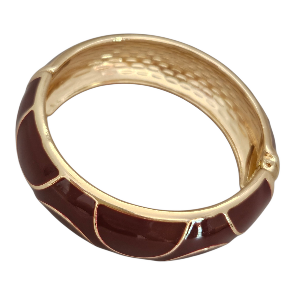 Bracelete Bolas Bordô