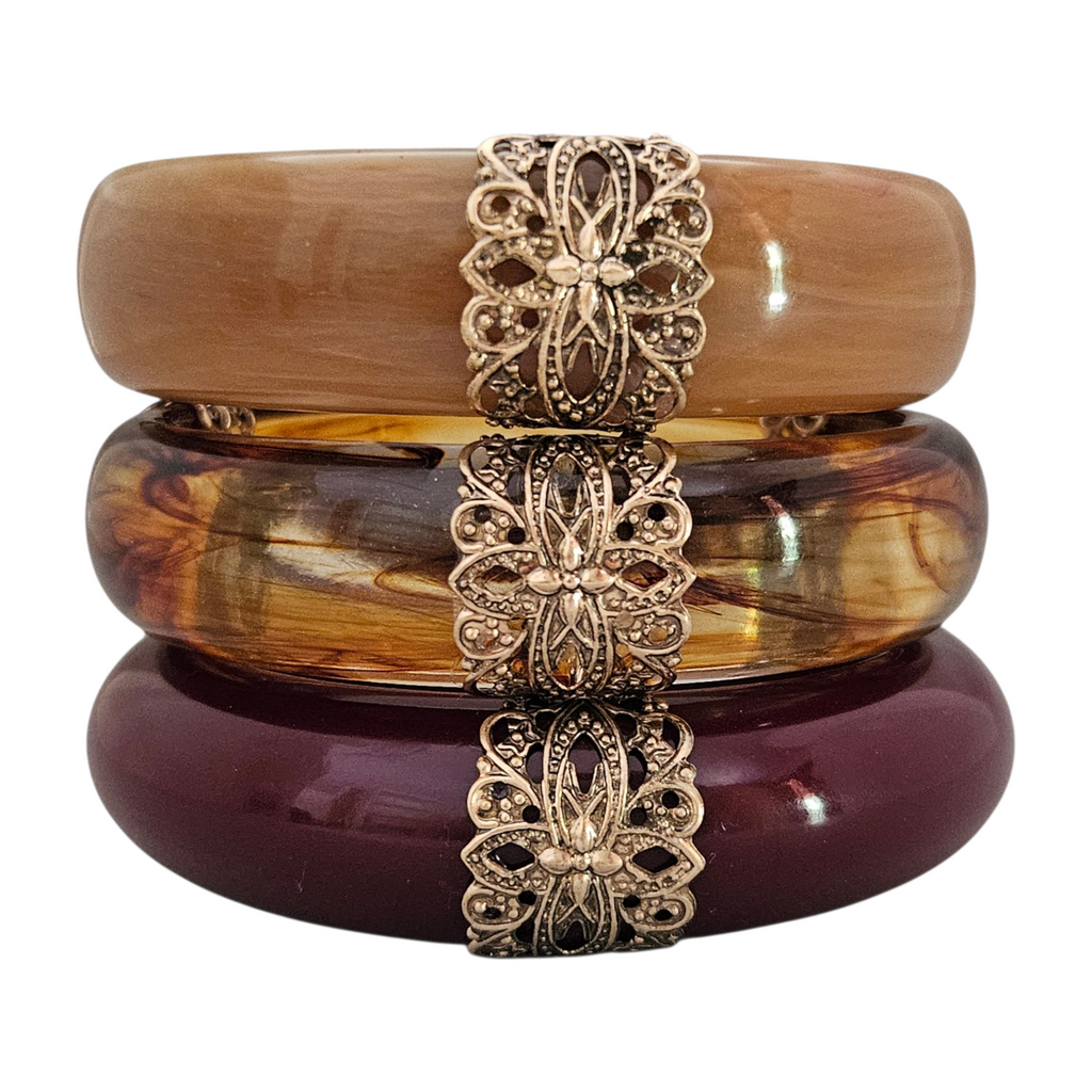 Mix Resina (3 braceletes)