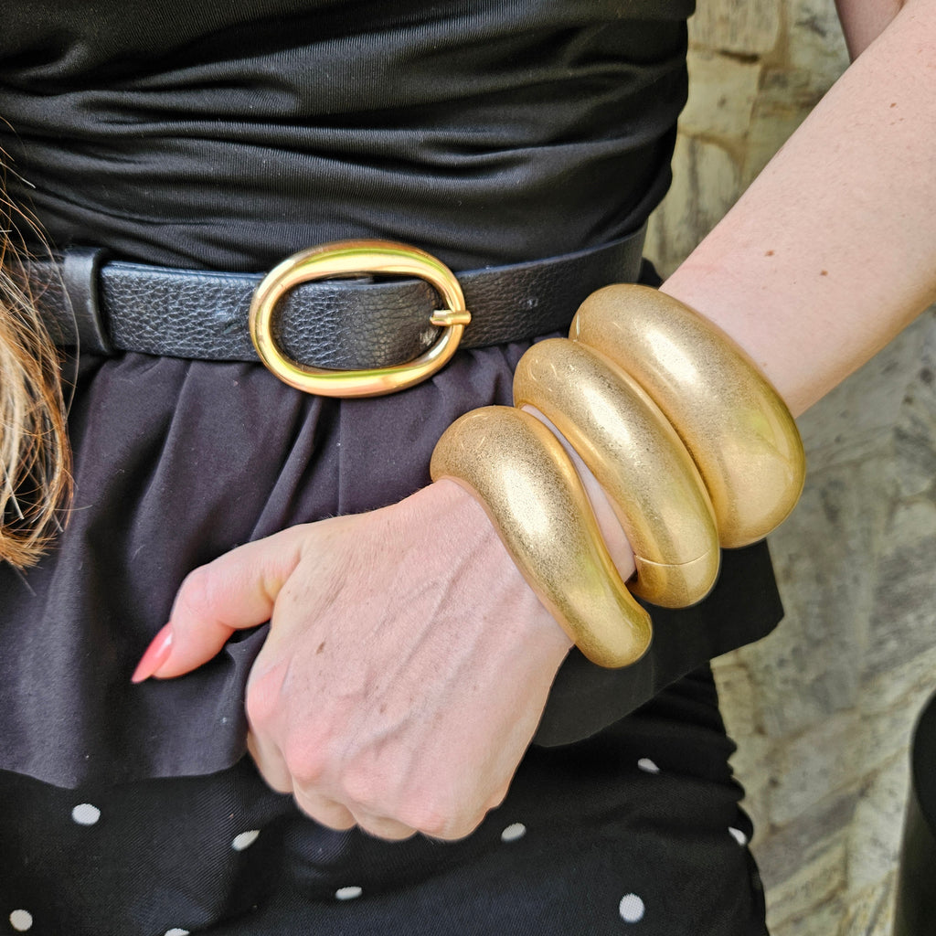Bracelete Fosco Ondulado