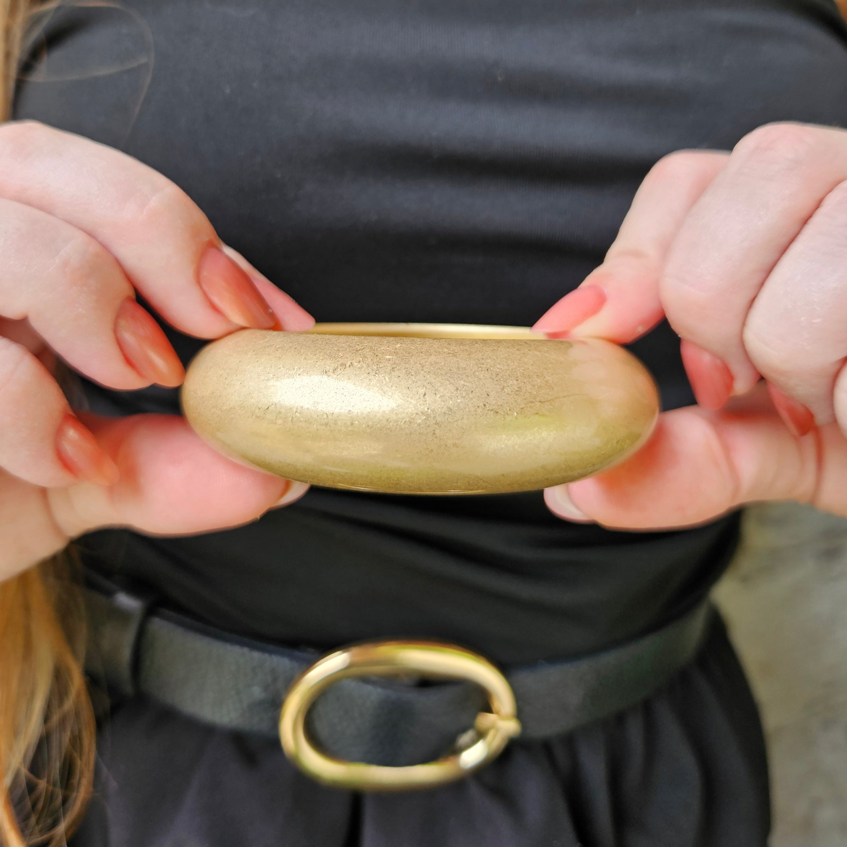 Bracelete Fosco Abaulado