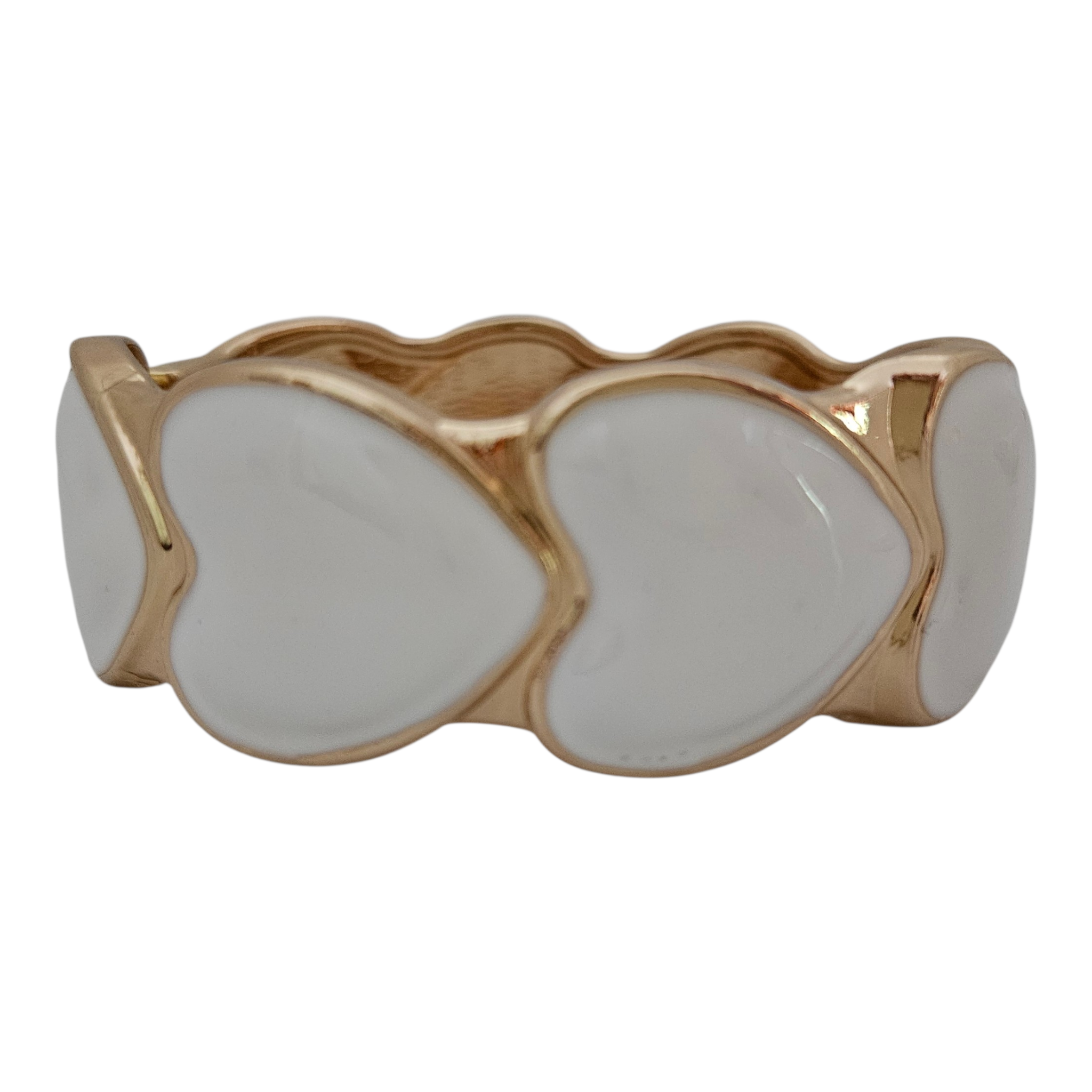 Bracelete Esmaltado Branco
