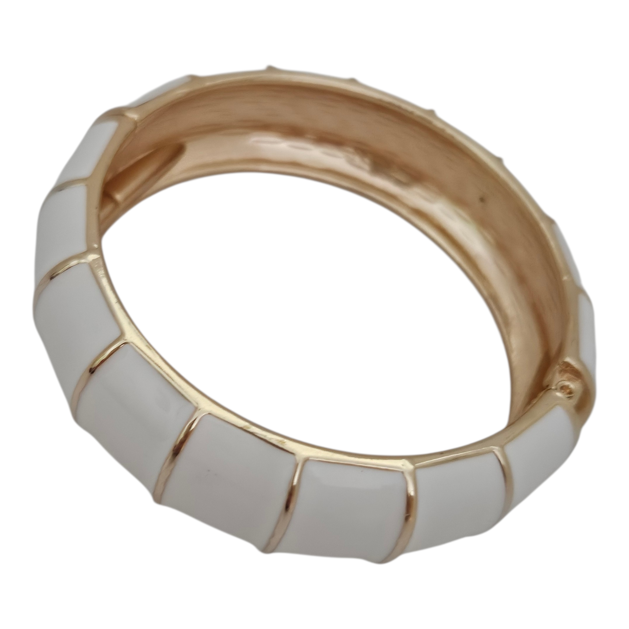 Bracelete Esmaltado Branco