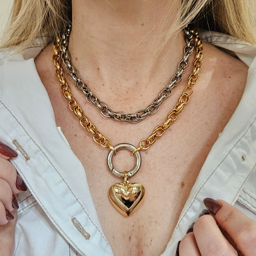 Mix Banhos Coração Dourado