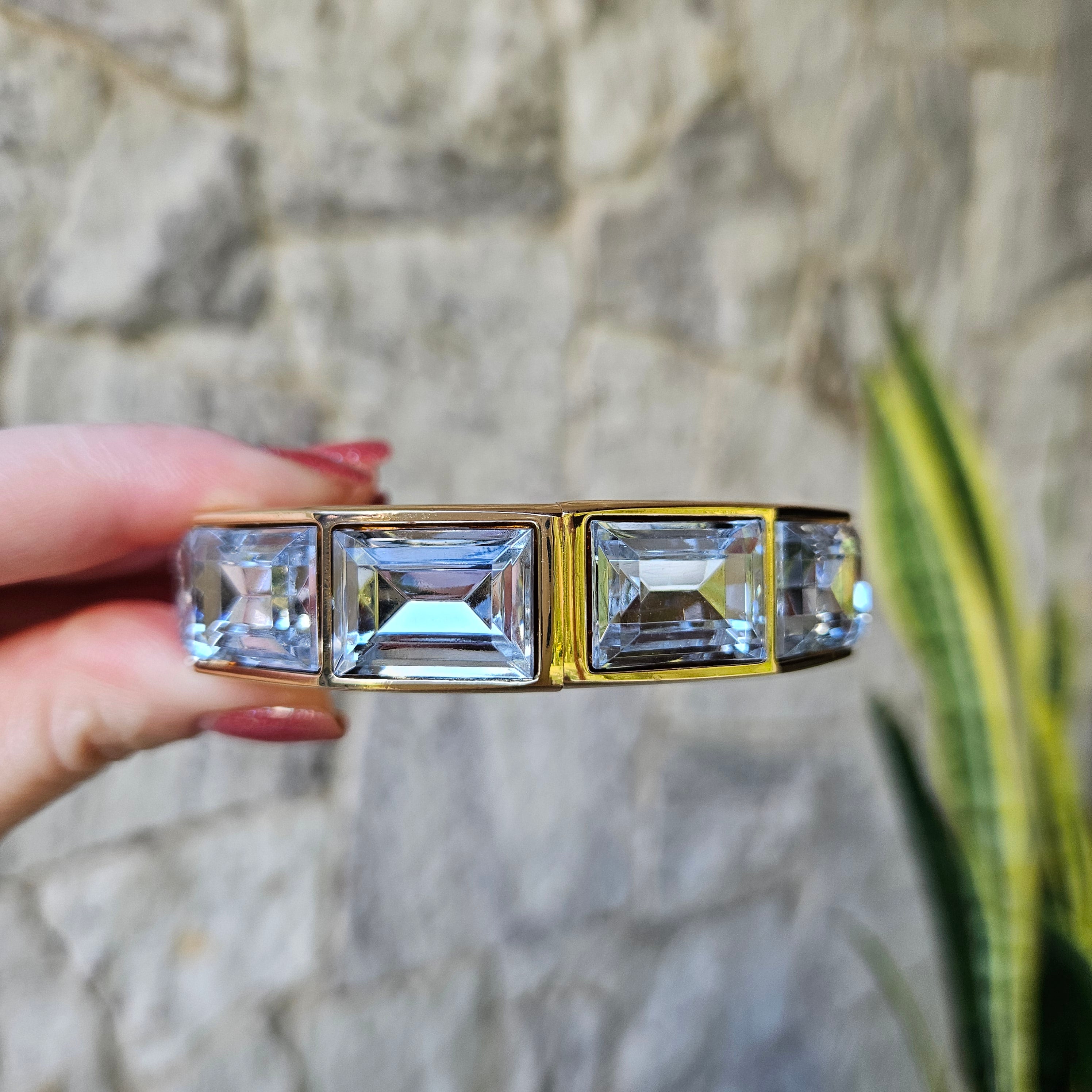 Bracelete Cristal Transparente