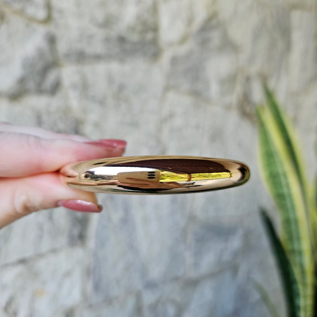 Bracelete Dourado Orgânico