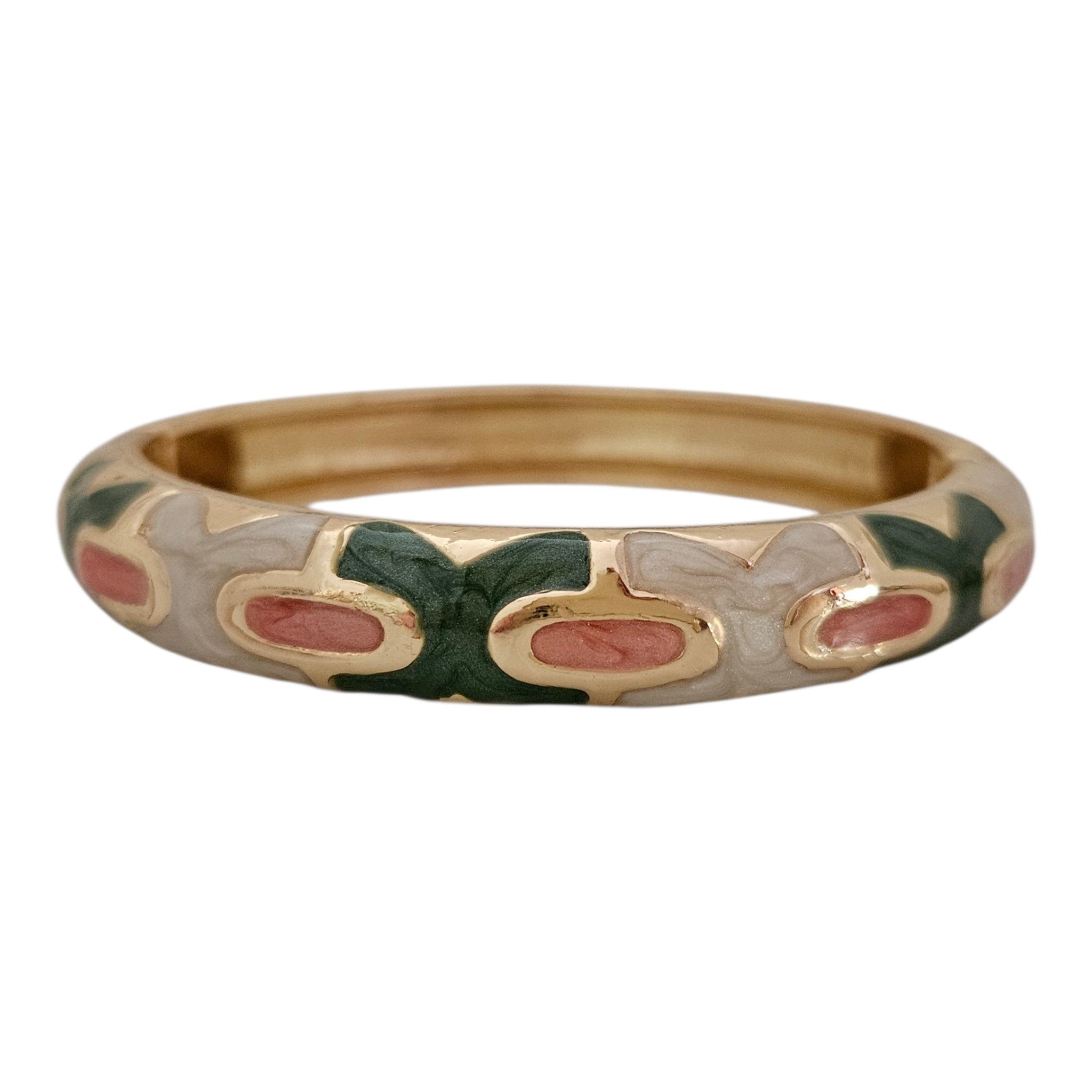 Bracelete Desenhos Geométricos Verde
