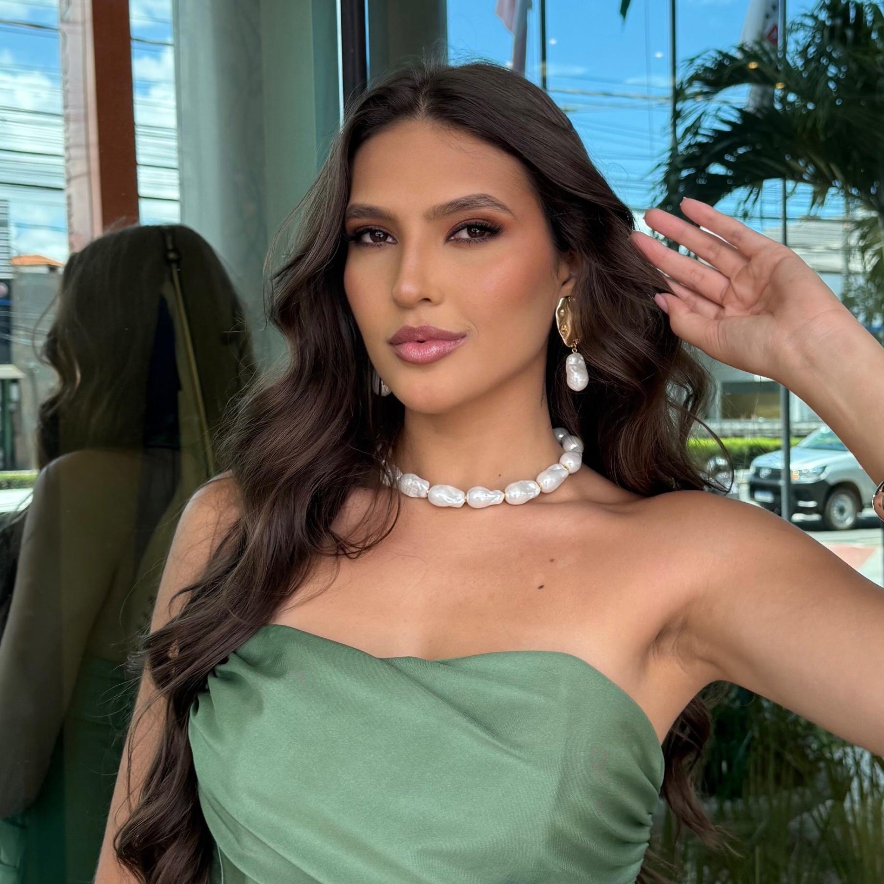 Colar Pérola Shell Orgânica