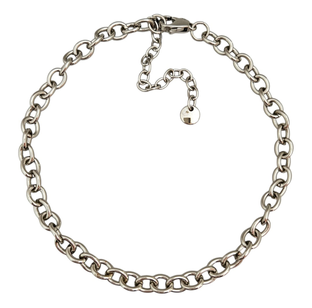 Colar Fio Preto Pingentes Cristal