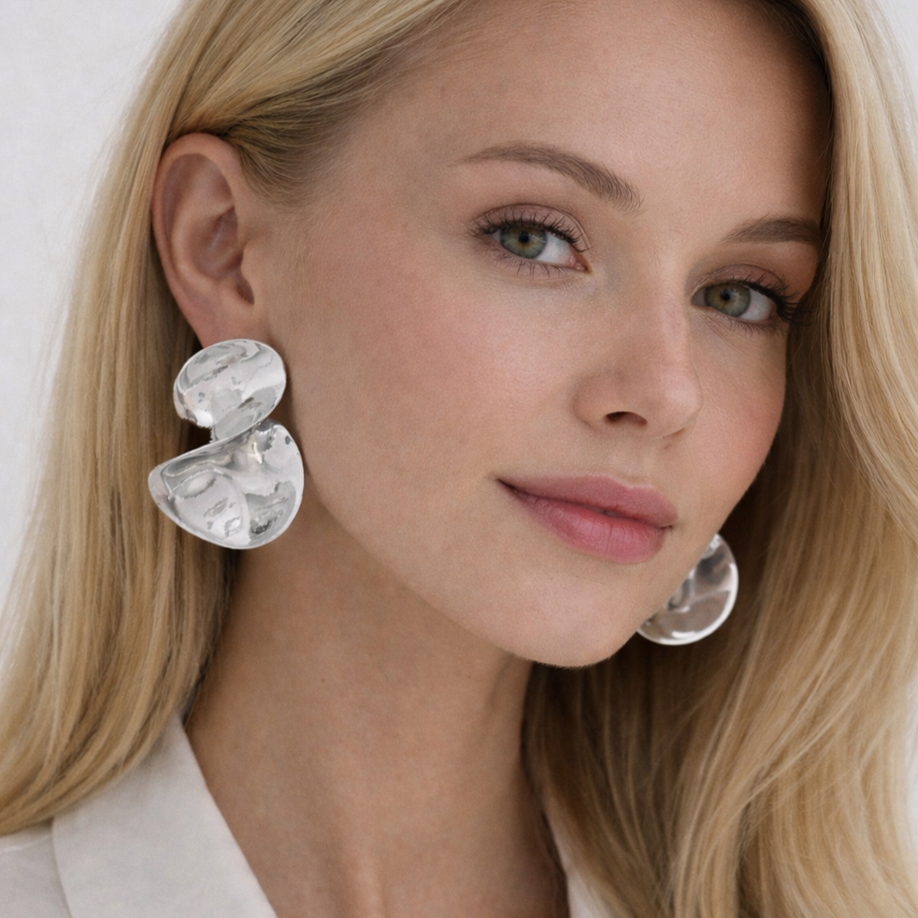 Brinco Torcido Prata