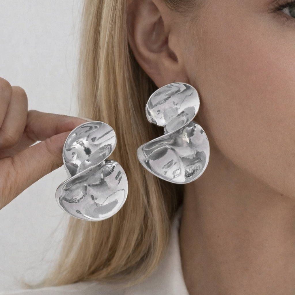 Brinco Torcido Prata